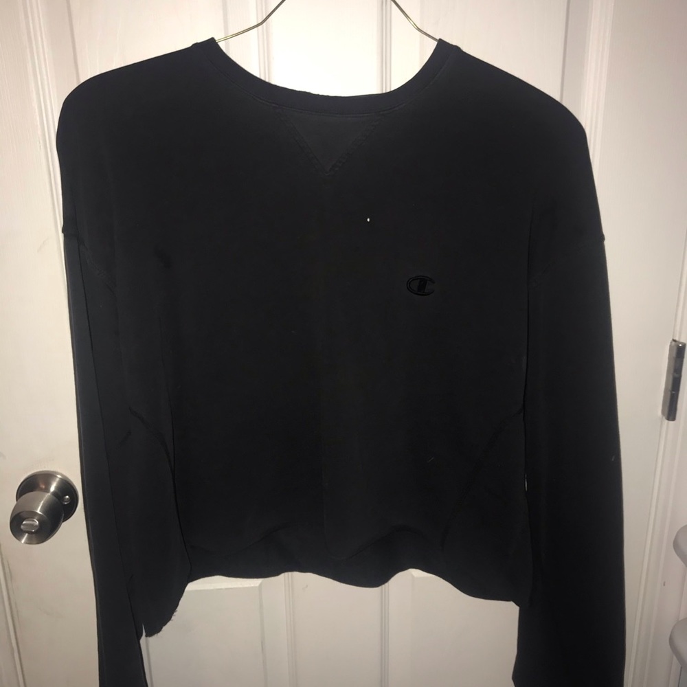 Cropped Champion Hoodie